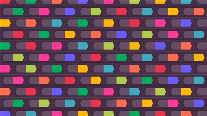 Colorful Texture Shapes