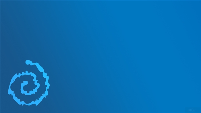 Abstract Blue Swirl 4K