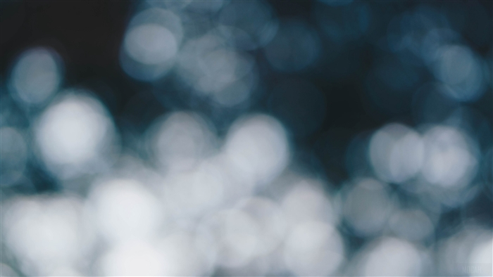 Bokeh circles and light glare 4K