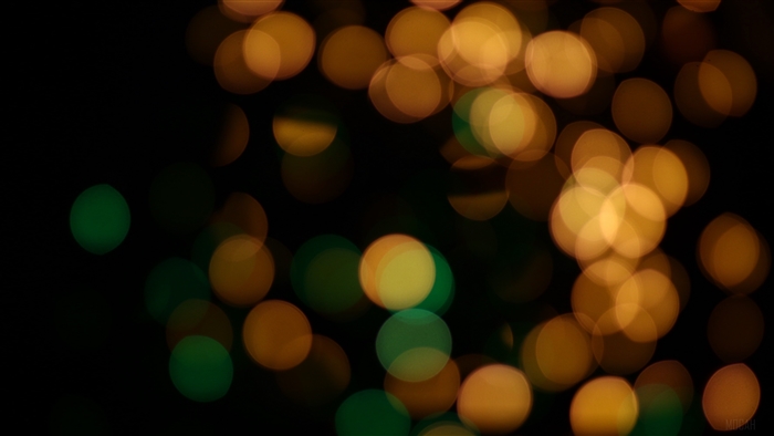 Bokeh lights, abstract, 4K