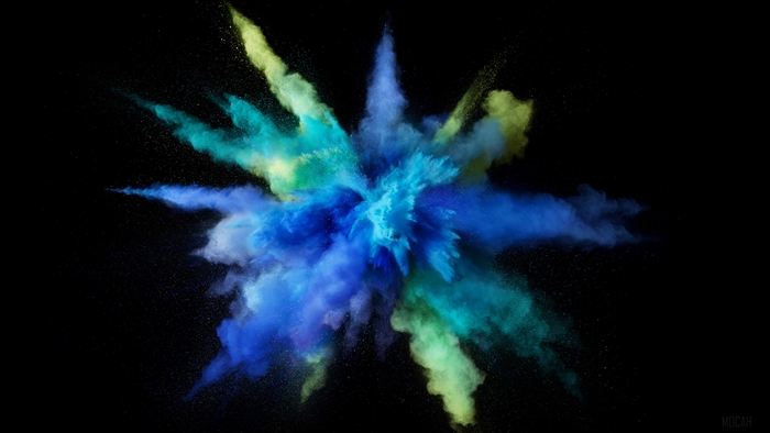 Mac OS Sierra Color Splash Blue
