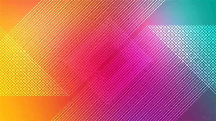 Vibrant Multicolor Abstract Lines 4k
