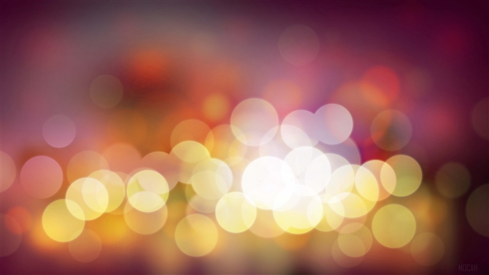 Bokeh lights on purple background 4K