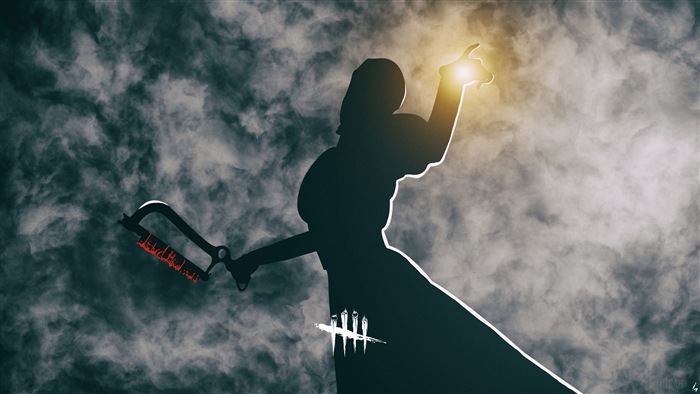 The Nurse from Dead By Daylight with a Saw 4K