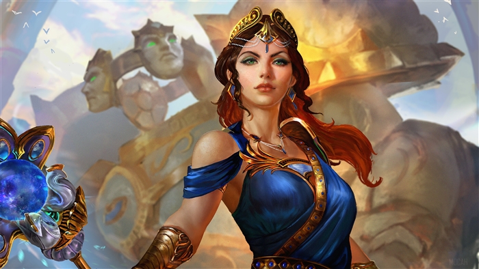 Hera Mastery Skin from Smite 4K