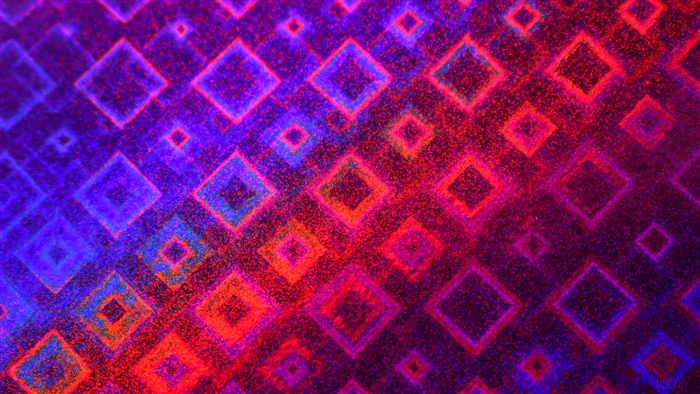 Abstract Blue and Red Geometric Shapes 4k