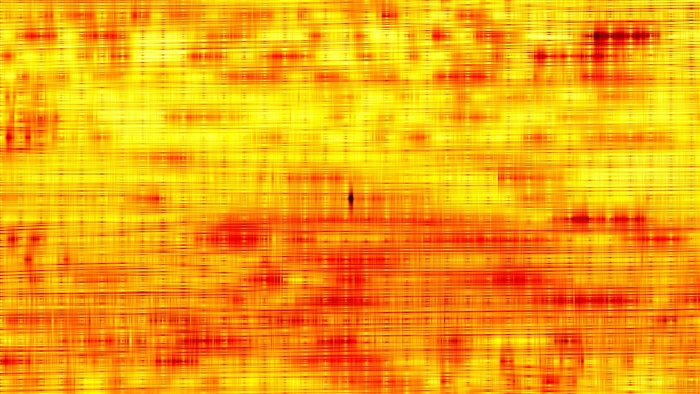 Orange and yellow abstract background 4K