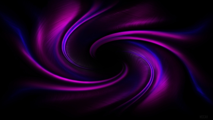 Purple and blue swirl abstract 4K