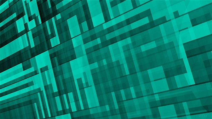 Neon Green Abstract Geometric Pattern 4K