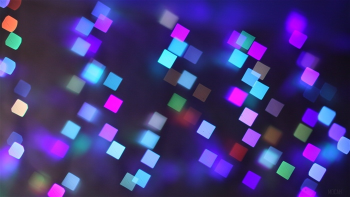 Abstract Colorful Bokeh Lights 4K