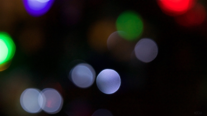 Bokeh lights 4K