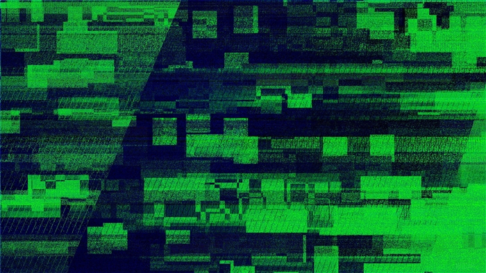 Glitch Noise Stripes 4K