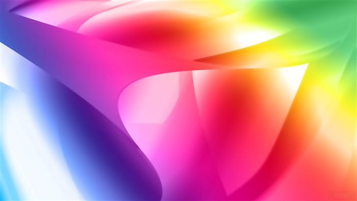 Vibrant Abstract Light and Color Waves 4K