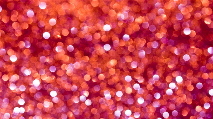 Red and pink bokeh glitter 4K