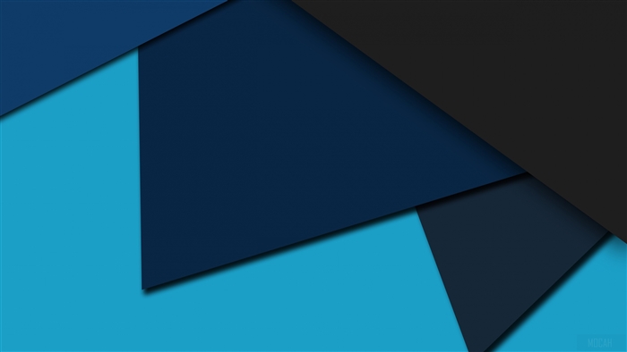4K Material Style Shapes