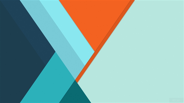 Material Design Abstract Geometric Shapes 4K