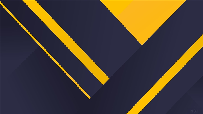 Geometric Material Yellow Blue