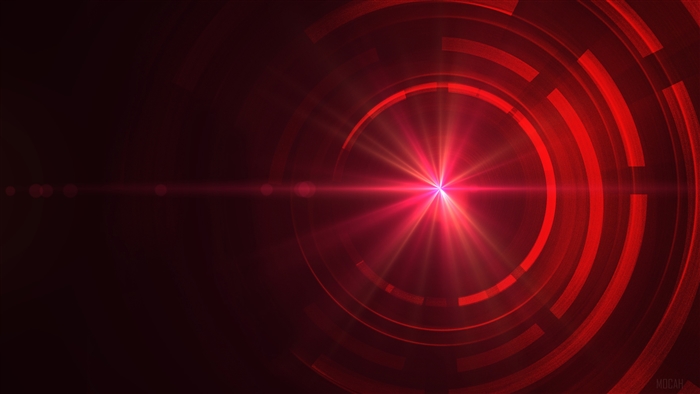 Red Diamond Shine Abstract