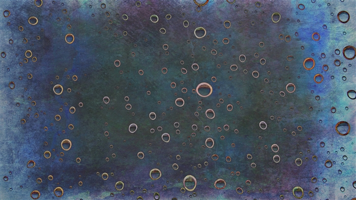 Abstract circles and spots in 4K