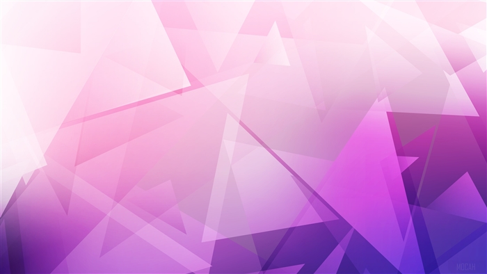 Abstract Geometric Triangles 4K