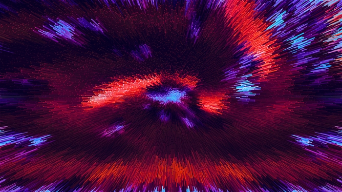 Abstract 3D Digital Art with Fractal Shapes