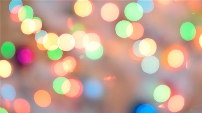 Abstract bokeh lights 4K