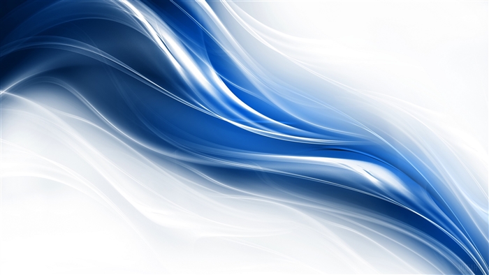 Abstract Blue and White Light Streaks 4K