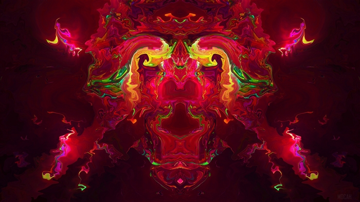Abstract Destruction Digital Art 4K