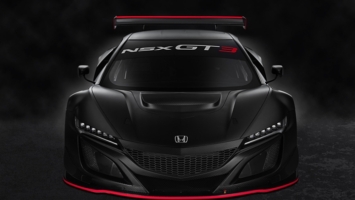 Honda NSX GT3 race car 4K