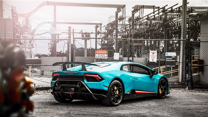 Lamborghini Huracan Performante Rear