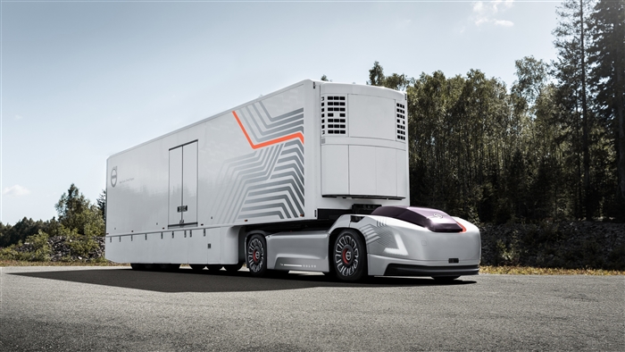 2018 Volvo Vera autonomous truck 4K