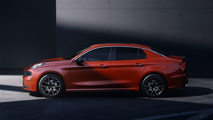 Lynk & Co 03 2018 Sedan 4K