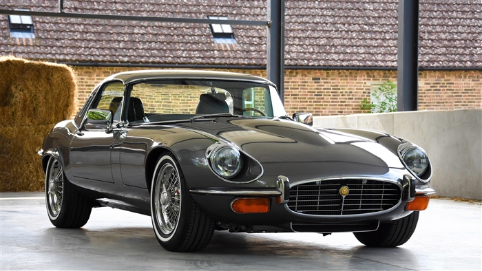 Jaguar E Type S3 V12 2018 4K