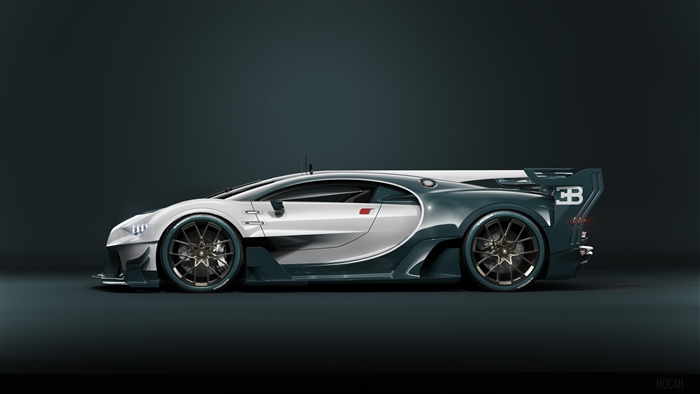 Bugatti Chiron GT Side View 4K