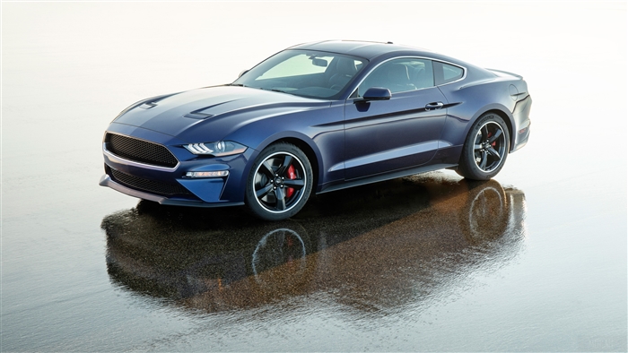 2019 Ford Mustang Bullitt Kona Blue Coupe