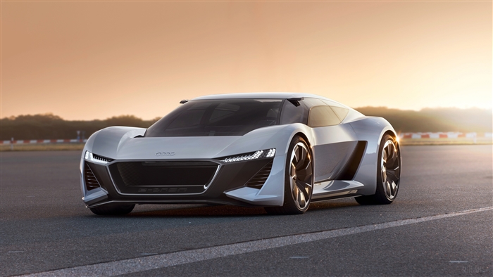 Audi PB18 E-Tron Electric Supercar 4K