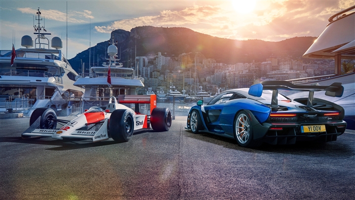Honda F1 And Mclaren Senna