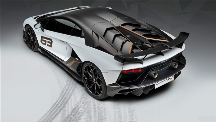 Lamborghini Aventador SVJ 63 2018 Rear