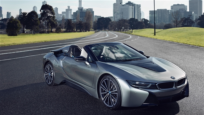 BMW i8 Roadster 2018 4K