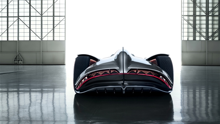 Mercedes Benz Vision EQ Silver Arrow 2018 Rear