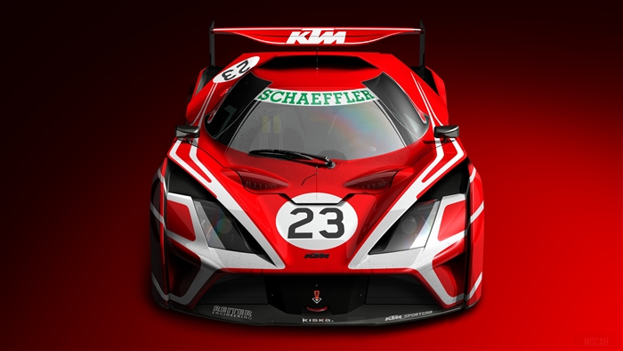 KTM X-Bow GT2 Race Car with Schaeffler Livery