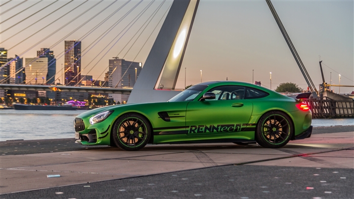 Renntech Mercedes AMG GT R 2018 Side View