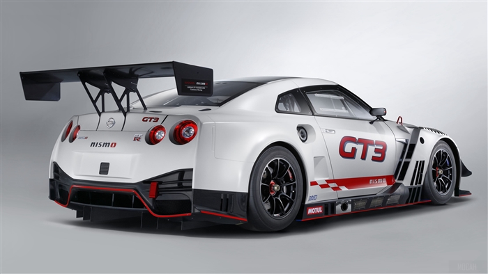 2018 Nismo Nissan GT-R GT3 Race Car Rear View 4K