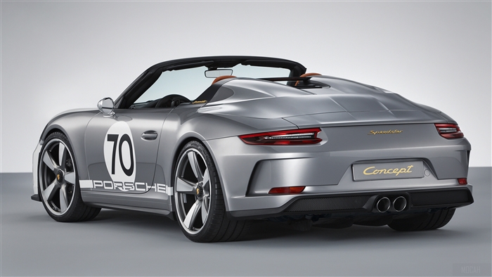 Porsche 911 Speedster Concept 2018 Rear