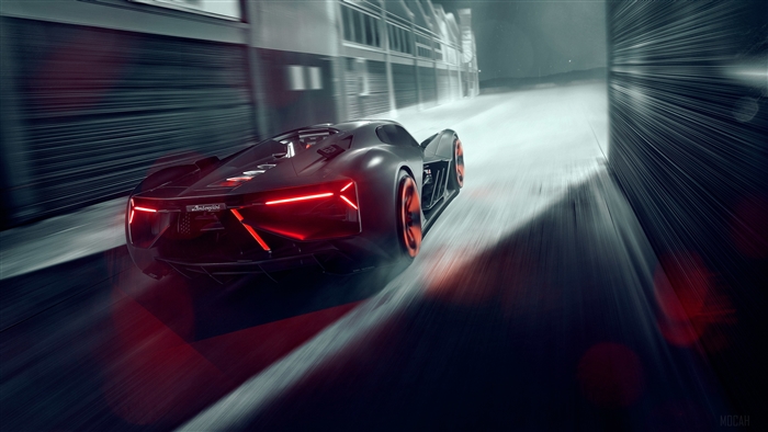 Lamborghini Terzo Millennio 4K