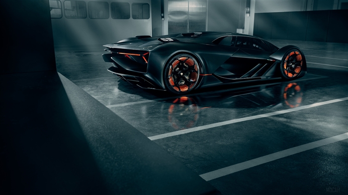 Lamborghini Terzo Millennio 2019 Rear View