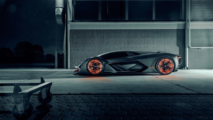 Lamborghini Terzo Millennio 2019 Side View