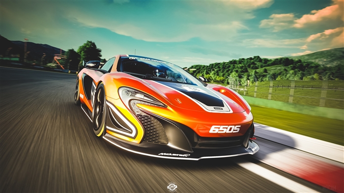 McLaren 650S GT4 4K