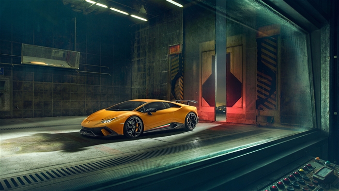 Novitec Lamborghini Huracan Performante 2018 Side View 4K
