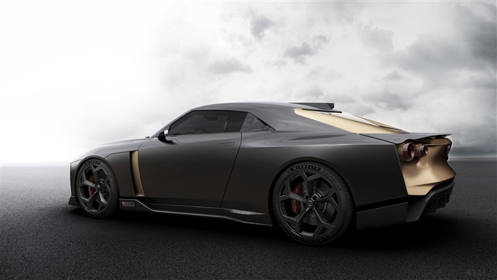 Nissan GT-R50 Concept 2018 Side View 4K